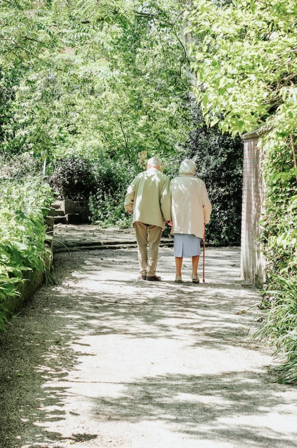 People walking on a trail